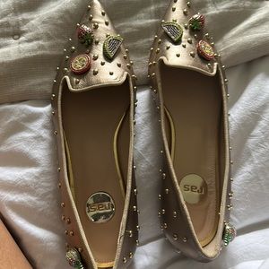BRAND NEW RAS LOAFER FLATS WITH EMBELLISHMENTS SIZE 9